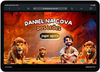 Jogo Daniel na Cova dos Leões Digital